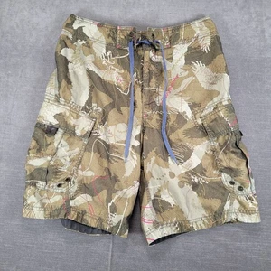 Pantalones Cortos American Eagle Y2K Para Hombres Camuflados Carga Board Shorts AE77 Azul Gorp Talla 30 - Imagen 1 de 8