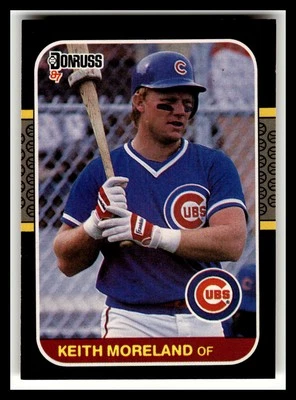 1987 Donruss #169 Keith Moreland - Image 1 of 2