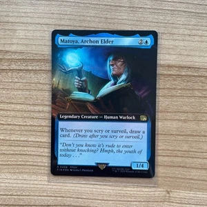 MTG Matoya, Archon Elder- Extended Art FOIL Final Fantasy Magic The Gathering - Picture 1 of 1