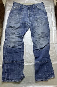 Vintage G-Star Raw Double Knee Jeans, Größe W34 L32 - Bild 1 von 24
