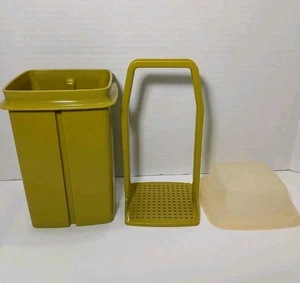 Contenedor de colección Tupperware Jadeíta Verde Guardián de apio 892-9 y tapa - Imagen 1 de 5