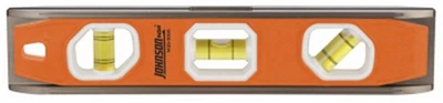 Johnson 10 in. Aluminum Magnetic Torpedo Level 3 vial (Pack of 4) - Image 1 of 3
