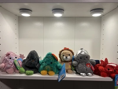 Bum Bumz WIZARD OF OZ Plush COMPLETE SET of 6 Glinda/Wicked/Tin Man/Lion/Ruby - Image 1 of 3