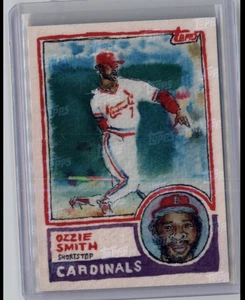 2025 Topps Shoebox Treasures Andy Friedman  Ozzie Smith 13/35 - Picture 1 of 2