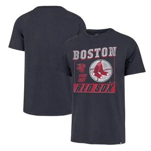 Men's '47 Black Boston Red Sox Outlast Franklin T-Shirt - Picture 1 of 3