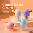 1Pcs Contact Lens Cleaner Portable Manual Cleaning Cosmetic Contact Box