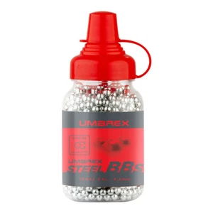 Umarex Steel BBs 4.5mm (.177), 0.35g, Silver, 1,500pcs, Bottle - Picture 1 of 1