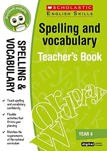 Spelling and VocabularyTeacher Resource for teaching children ages 8 to 9 (Year - Image 1 of 1