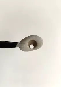 Natural Holey Beach Rock Hag Stone Wish Fairy Magic Eye Wiccan Mistical Bead USA - Foto 1 di 12