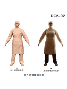 1/43 1/64 Doctor wearing surgical gown miniature model scene props toys - Picture 1 of 3