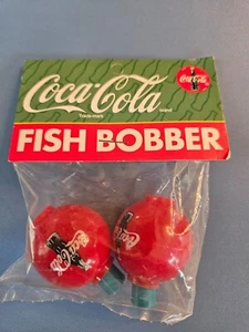Vintage Coca Cola Fishing Bobbers - 2 Per Pack - Picture 1 of 2