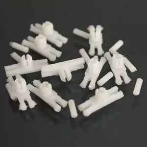 40X Clip de Moulage Clips Fixation Clips Pour Golf MK1 Jetta MK1 old Beetle - Foto 1 di 5