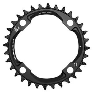 SRAM Chain Ring X-Sync 2 94 BCD Alum Eagle Black Light Powered Emtb - Picture 1 of 7
