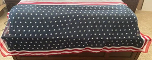 American Flag Stars & Stripes Table Runner 34 x 72, Sheer. From Target. - Picture 1 of 3