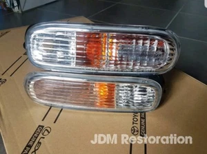 Front Indicator Set To Suit Jza80 Supra Sz Szr Rzs Rz Gz Turbo Jdm 1JZ 2JZ - Picture 1 of 1