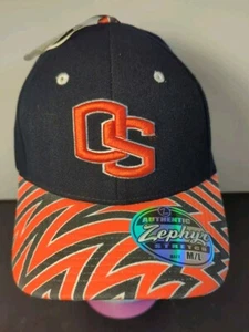 Zephyr Oregon State Beavers 2 Fit M/L Hat Cap Orange/Black - Picture 1 of 12