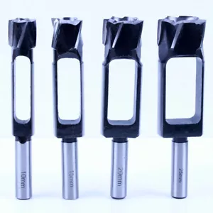 4 Stück 10,15,20,25 mm Zapfen Dübel & Dübelschneider Zapfenmaschine konisch eng Steckschneider - Bild 1 von 3
