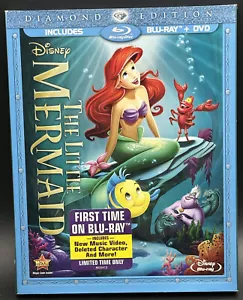 The Little Mermaid | Blu-ray/DVD | 2013 | 2-Disc Set, | Diamond Edition - Picture 1 of 2