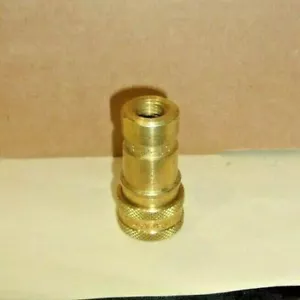 Parker 60 Series BH2 , Brass, Hydraulic Coupler 1/4" - Picture 1 of 6