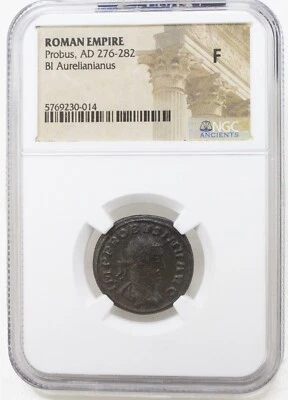 NGC ( F ) Probus AD276-282 Aurelianianus / Antoninianus Roman Coin NGC Ancients - Image 1 of 3
