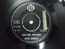 DAVID GARRICK 7N 35335 RARE SINGLE 7" INDIA INDIAN 45 rpm VG+