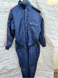 Vintage Ski Suit Snowsuit-80s Cool Size M - Picture 1 of 9