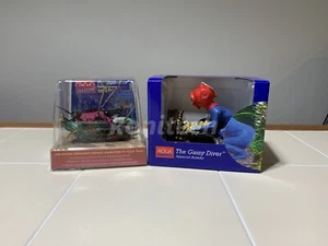Aqua Culture Fish Tank Ornament Bundle - Half Ship Wreck + The Gassy Diver - Picture 1 of 4