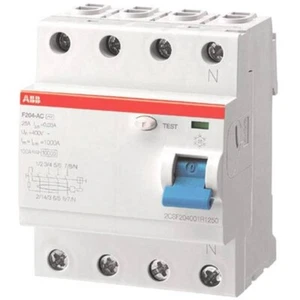 Interruptor de protección FI F204A-40/0,03 40A 30mA 4 polos 2CSF204101R1400 - Imagen 1 de 1