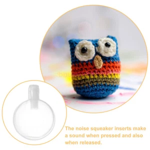 10/30/50/100PCS Toy Squeaker Repair Set Replacement Pet Dog Noise Maker Insert - Picture 1 of 12