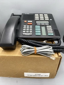 Nortel Norstar M7208 Black Digital LCD Display Speakerphone NEW - Picture 1 of 5