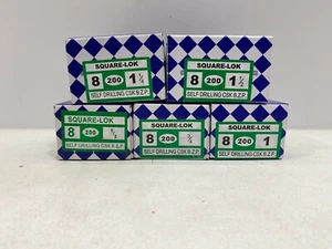 OLYMPIC FIXING SQUARE-LOK COUNTERSUNK PLAIN DRILLERS 1/2,3/4,1,1 1/4,1 1/2 - Picture 1 of 6