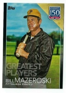 Bill Mazeroski 2019 Topps Series 2 150 Years Greatest GP-31 BLACK /299 Pirates - Picture 1 of 1