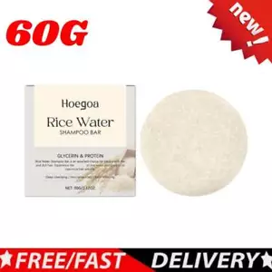 Rice Water Shampoo Bar forHair Strengt hening Natural with Glycerin &Protein - Bild 1 von 10