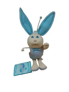 Rara toppa cavolo vintage anni 80 bambini Xavier Roberts 14" ape coniglietto blu RARA - Foto 1 di 11