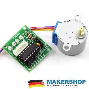 DC 5V Stepper Motor 28BYJ-48 + ULN2003 Driver Treiber Modul Arduino - Bild 1 von 3
