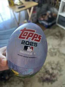 EMPTY TIN ONLY 2025 Topps Series 1 Baseball Easter Egg Holiday various colors - Picture 1 of 1