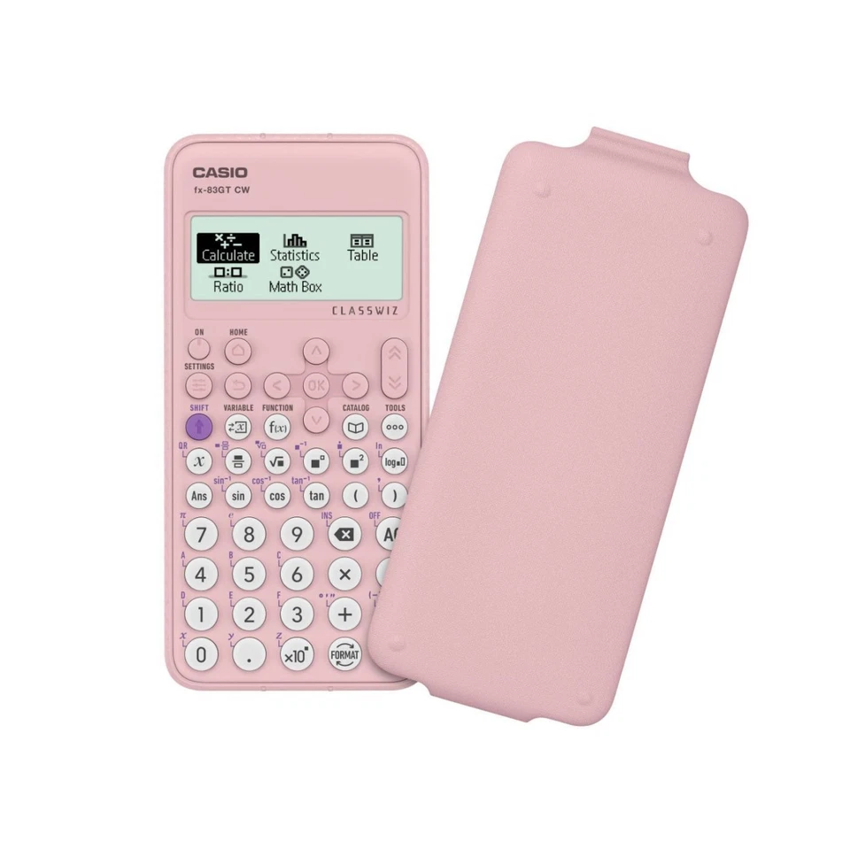 Casio FX-83GT CW Scientific Calculator - Pink
