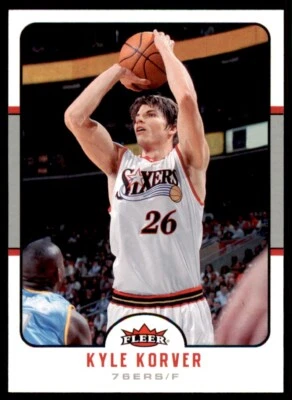 Fleer Kyle Korver Philadelphia 76ers #148 2006-07 Foto 1 de 2