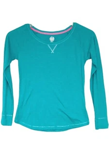 SO Authentic American Heritage Top M Green Intimates Shirt Blouse Long sleeve  - Picture 1 of 6