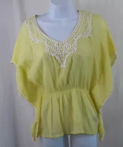 Top mujer IZ byer amarillo pálido talla pequeña capa - Imagen 1 de 3