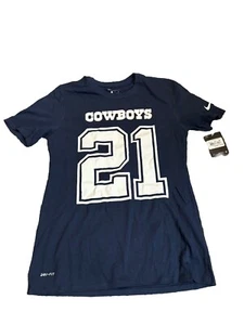 Nike Dallas Cowboys Ezekiel Elliott #21 Jersey T-Shirt Men's M Player Pride - Picture 1 of 4