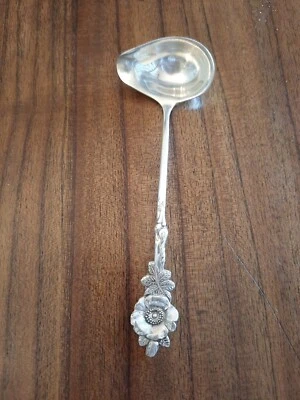 1 porción de té WildRose WildRose con cucharón plateado arlequín de caña y barton vintage Foto 1 de 2