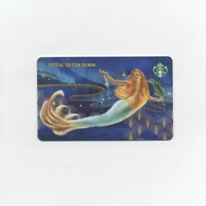 Starbucks Taiwan 2021 dream mall store exclusive siren on the go gift card - Picture 1 of 1
