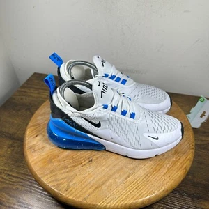 Nike Air Max 270 GS White Photo Blue Women's Size 8 Shoes Sneakers 943345-112 - Picture 1 of 9