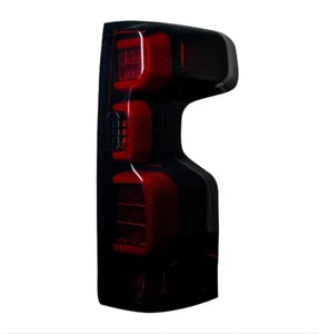 Recon OLED Red Smoked Tail Lights for 2019-2023 Chevy Silverado 1500 2500 3500 - Picture 1 of 7