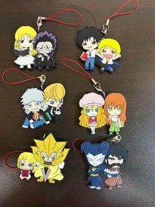 Zatch Bell Figura Goma Llavero Mascota Lote 6 Set Retro Japón Anime Hobby m636 - Imagen 1 de 3