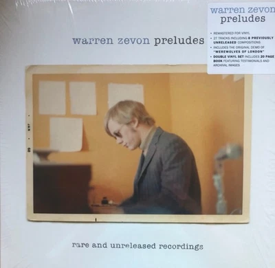 Warren Zevon прелюдии: редкая и неизданная записи 2xLP новый и запечатанный! Как новый - Изображение 1 из 4