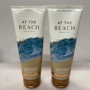 2 x Bath & Body Works AT THE BEACH KÖRPERCREME je 8 Unzen - Bild 1 von 2