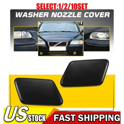 Tapa de cubierta de arandela de faros de parachoques delantero para Volvo S60 2005-2009 izquierda derecha 1~10X Foto 1 de 4