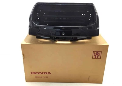 Nueva caja de almacenamiento trasera OEM Honda 1988-2000 Goldwing 1500 negra gris 81100MZ3770ZH Foto 1 de 4